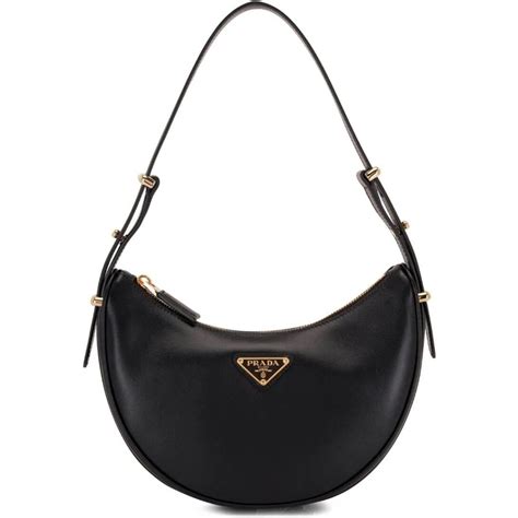 borsa mezzaluna prada jacquard|prada borse da donna.